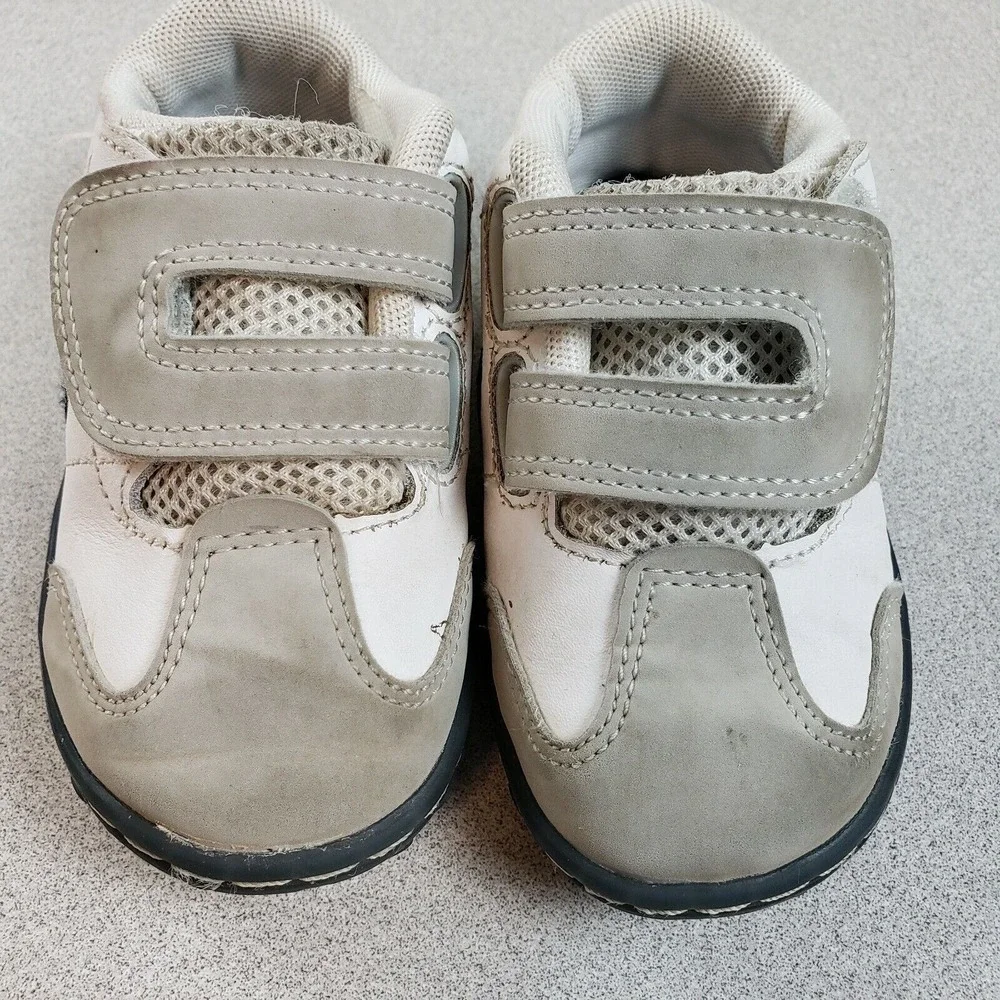 Nike Kids Sms Roadrunner 2‎ 512164-100 White Beige Mid Top Sneaker Shoes Size 5C